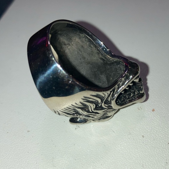Wolf head ring - Picture 5 of 5